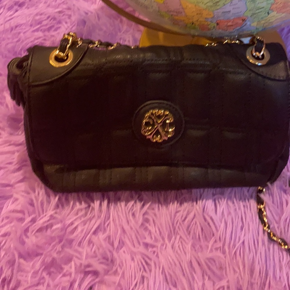 Christian Lacroix handbag black and Gold